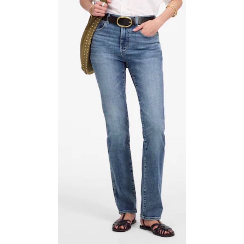 Madewell 32 Tall High-Rise Stovepipe Jeans Ashland Wash